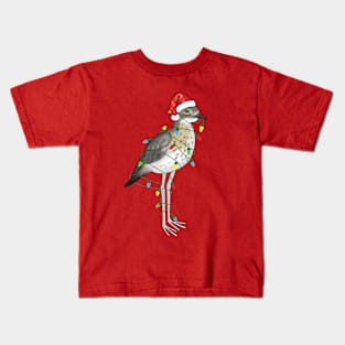 Extra Festive Bush Stone Curlew Kids T-Shirt